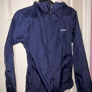 Patagonia Navy Rain Jacket